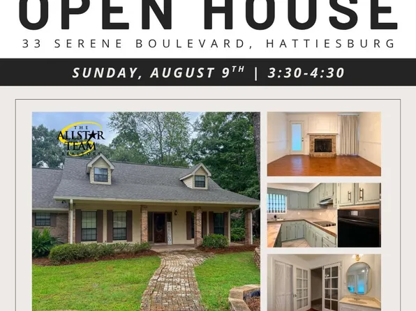 33 Serene Blvd, Hattiesburg, MS 39402