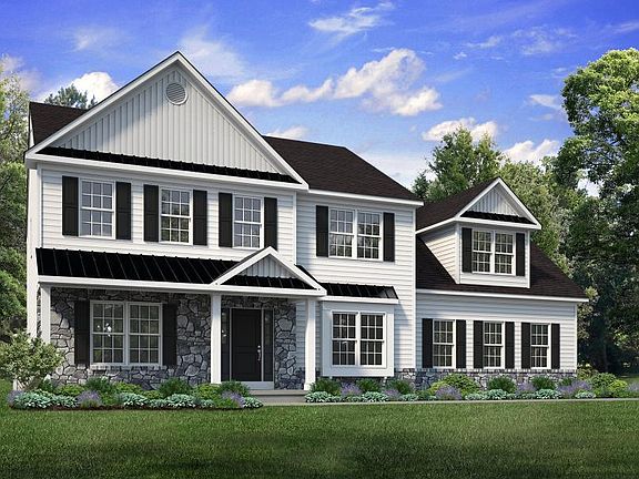 Farmhouse Elevation - Bonus Room