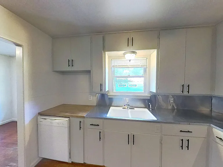 Kitchen view to dining area