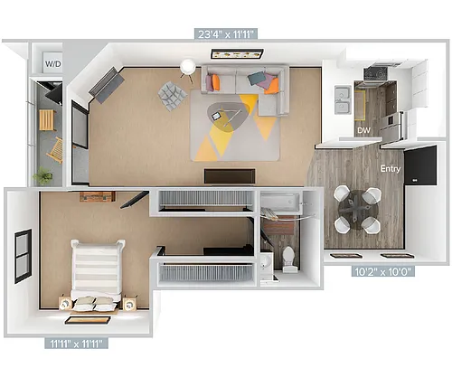 Floor plan L_1B1B_711SF_412-Premier