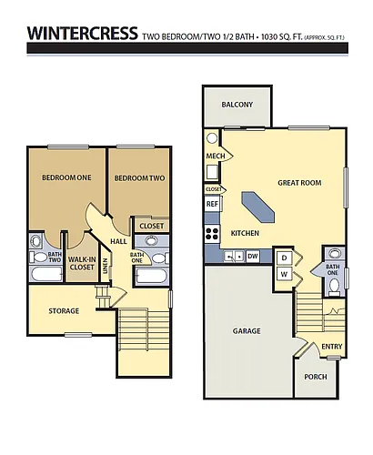 Floor plan Wintercress