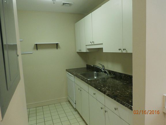 Galley Kitchen wine fridge dishwasher microwave