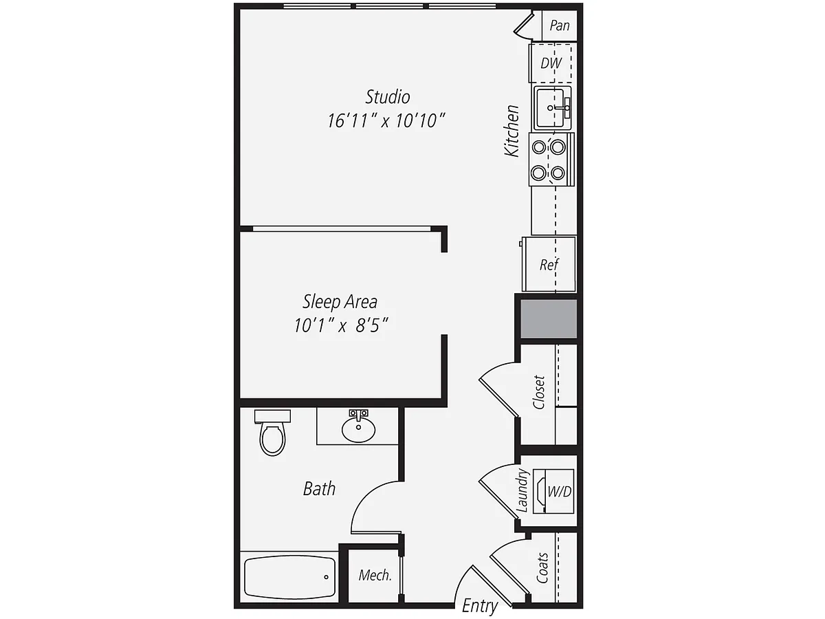 Floor plan S1-558