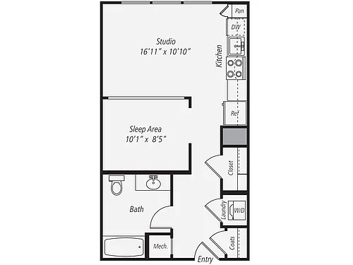 Floor plan S1-558