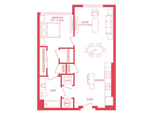 Floor plan A21