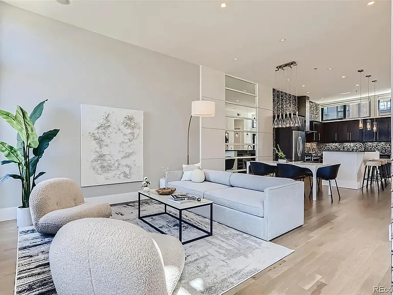 living room from entryway