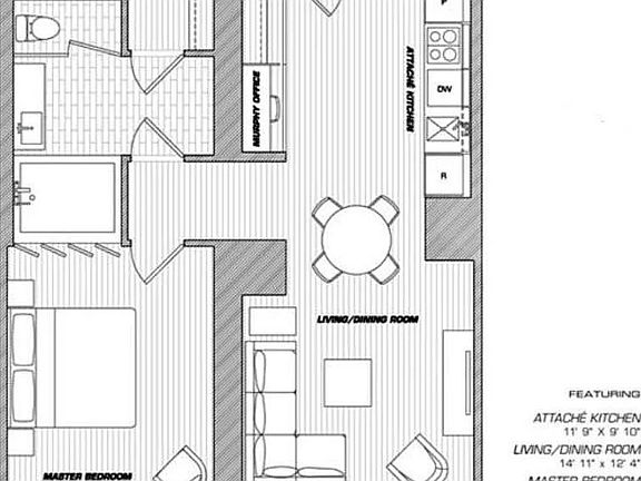 2nd image of 15 William St APT 26C