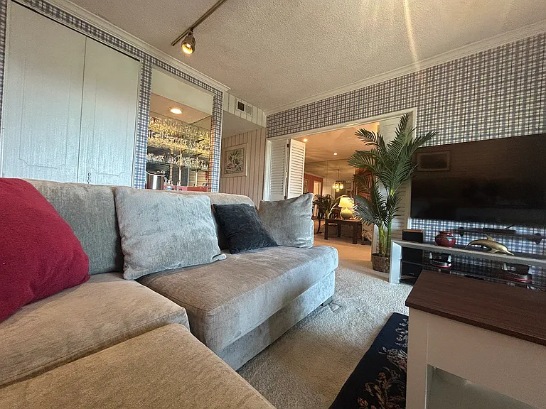 Another view into the living room!