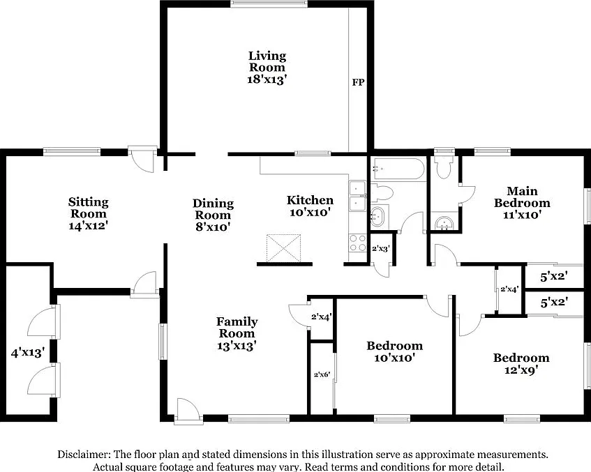 3 bed, 1.5 bath, 1416 sqft, $1,510 — Photo 2