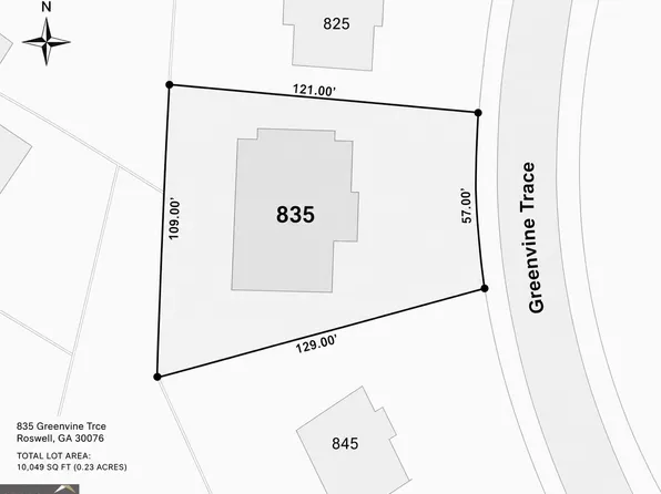 835 Greenvine Trce, Roswell, GA 30076