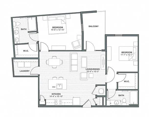 Floor plan Cape Fear