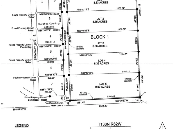 0 Ukestad Country Ests, Ypsilanti, ND 58497