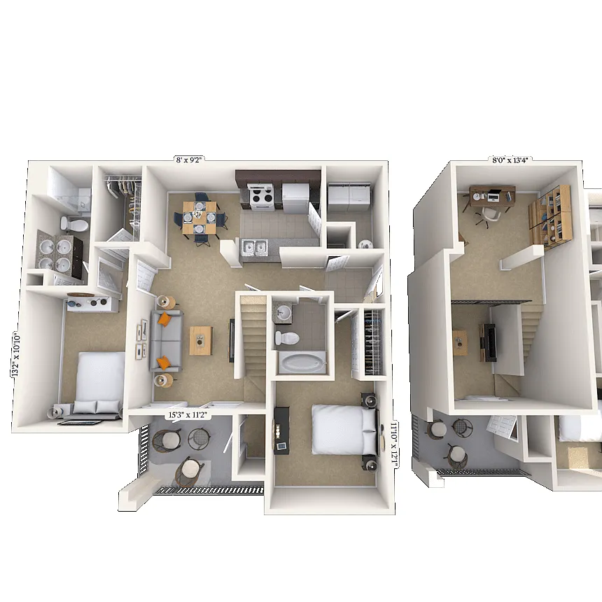 Floor plan The Tudor