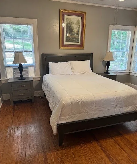 Queen Bed in Master Bedroom