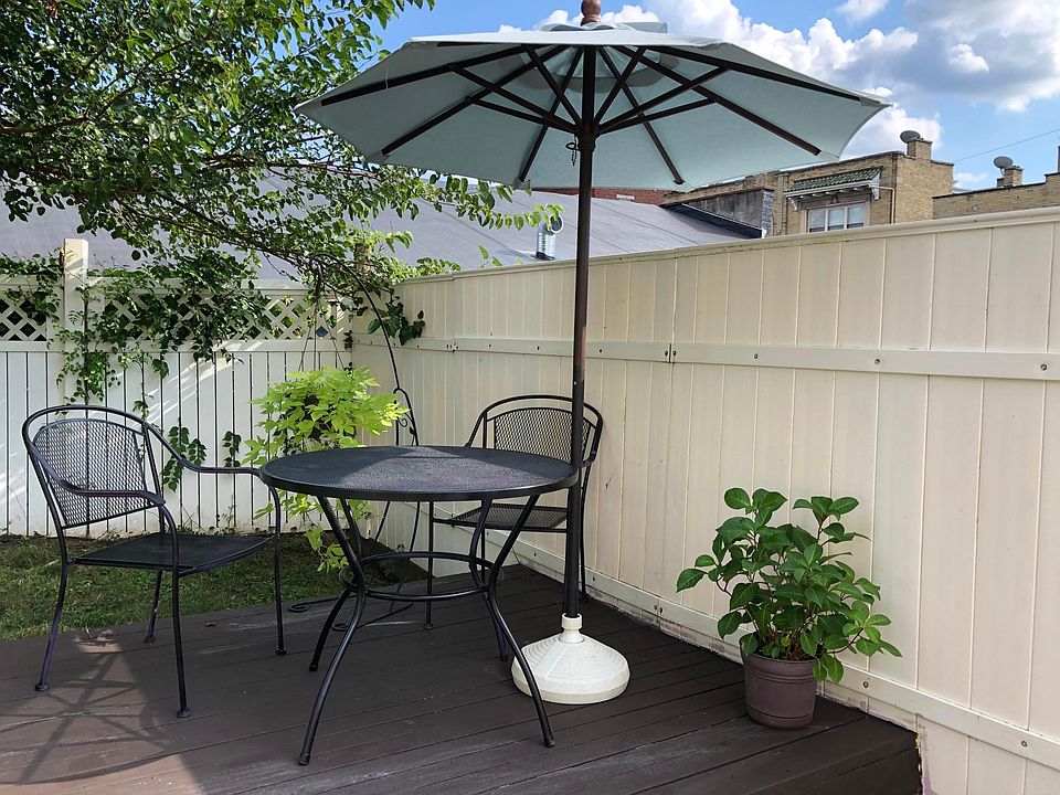 Completely fenced in yard. Pet friendly:)