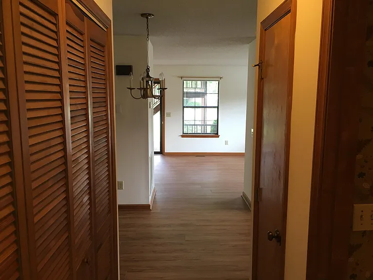 hall way between bed room & living room