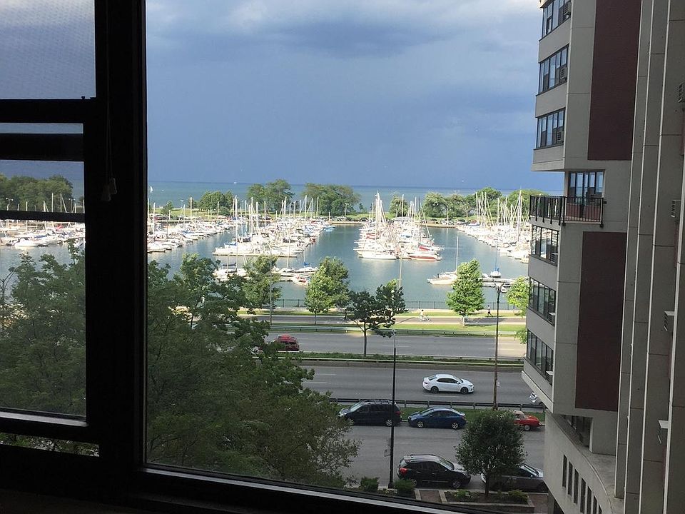Out the window !
