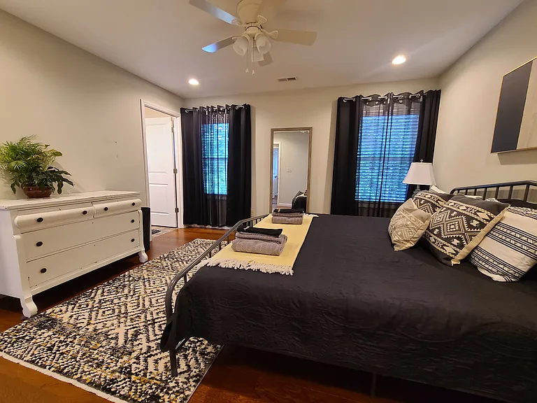 Bedroom 1/4 - Master suite with private ensuite bathroom and a walk in closet.