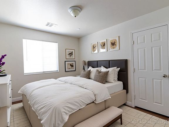 Virtually staged- Bedroom #2