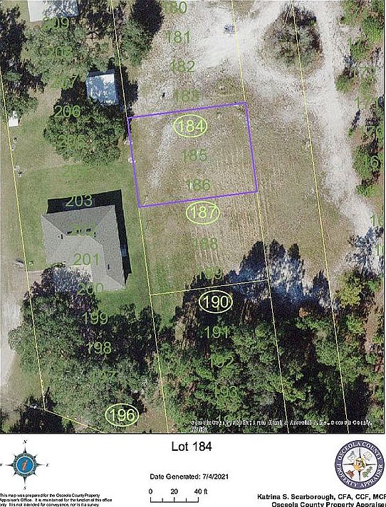 Parcel Location off Dane Way