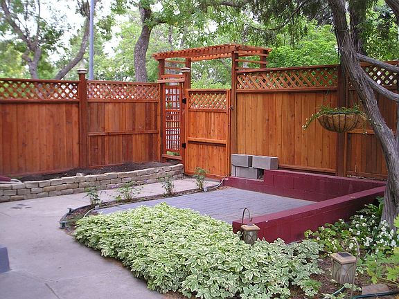 side patio