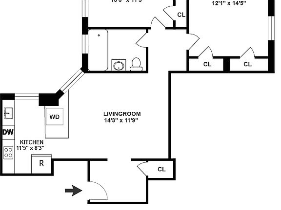 2nd image of 502 W 152nd St APT 54