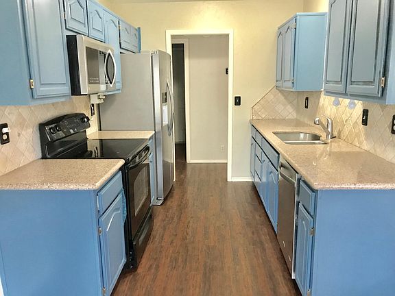 Refrigerator included for tenant.