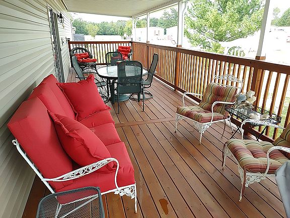 Covered back deck