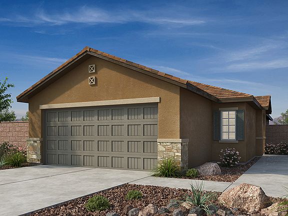 Exterior C with stone