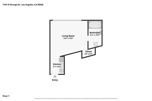 Floor plan Single