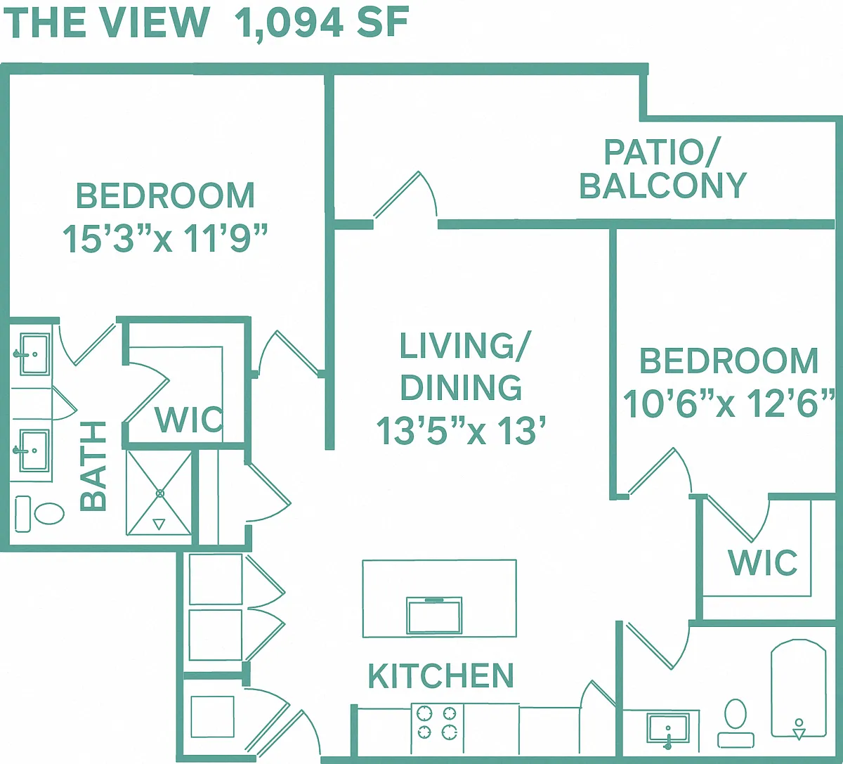 Floor plan View (Metro B2)