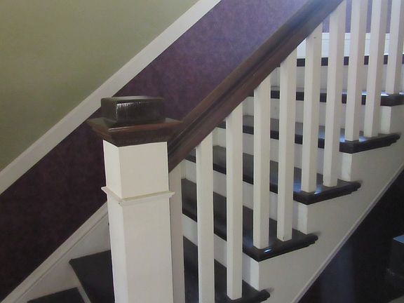 front of dble stairway 