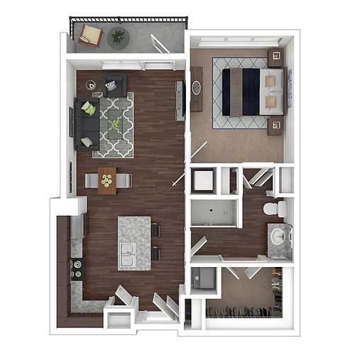 Floor plan Commerce