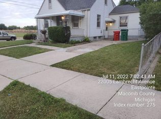 22005 Lambrecht Ave, Eastpointe, MI 48021