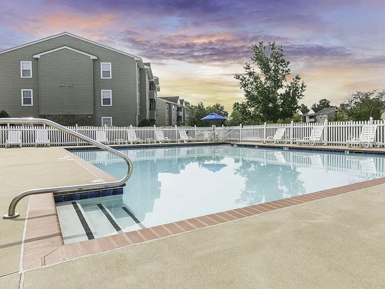 Plenty of seating at the pool