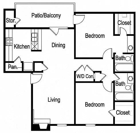Floor plan B
