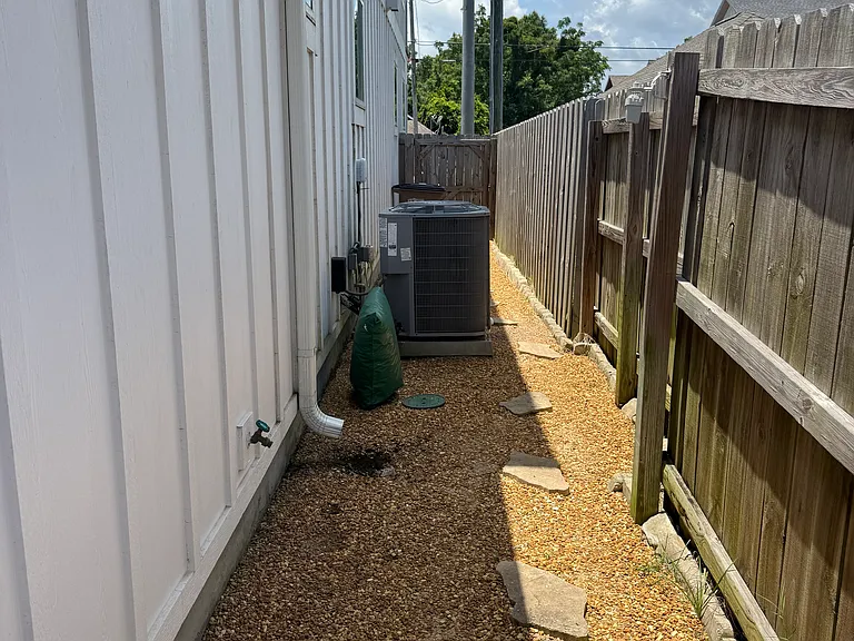Side of house