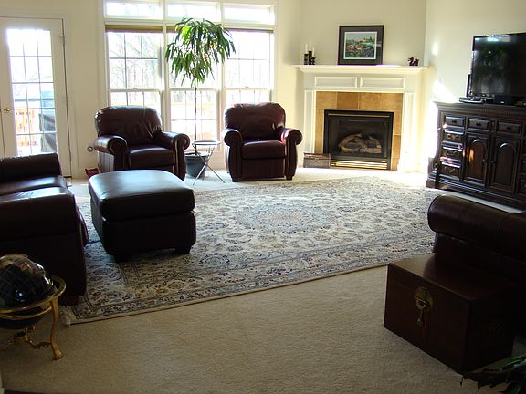Living Room with Fireplace