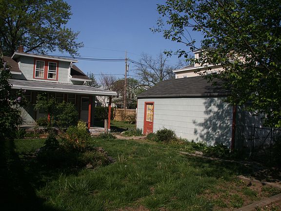 Rear gardens and yard