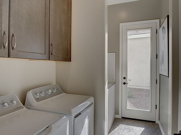 Convenient laundry room
