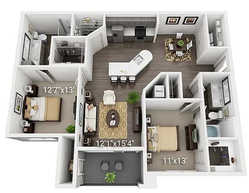 Floor plan B1