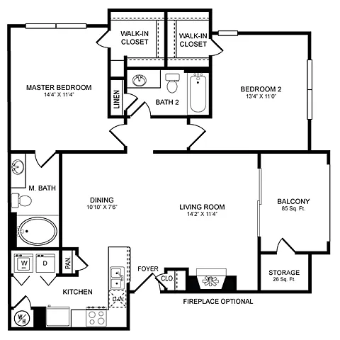 Floor plan D5