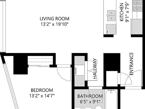 2nd image of 333 1st St Unit N1405
