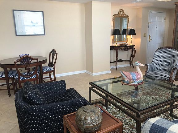 Living room and eating area