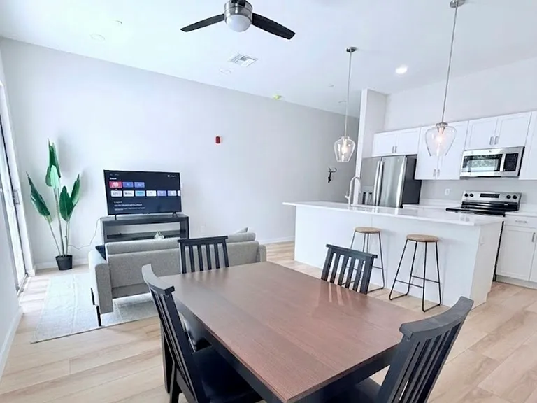 Kitchen/Dining/Living Space