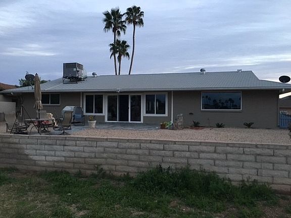 Back of the home