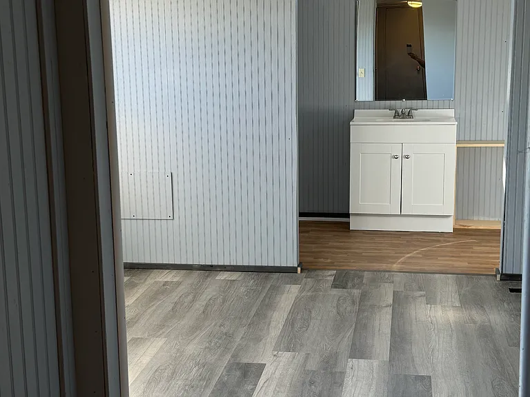 Master bedroom and bathroom