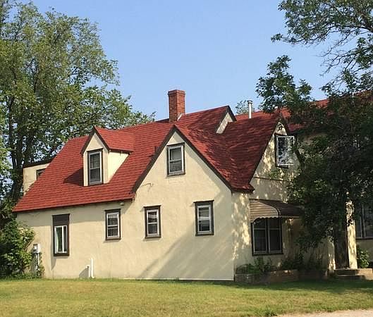 South view of the house