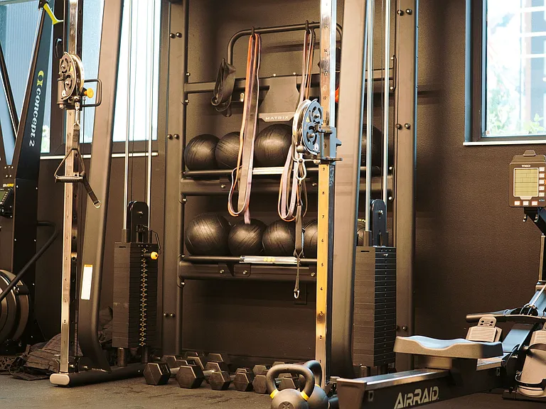 Energize your routine in our modern fitness studio