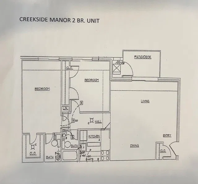 Floor plan 2 Bedroom
